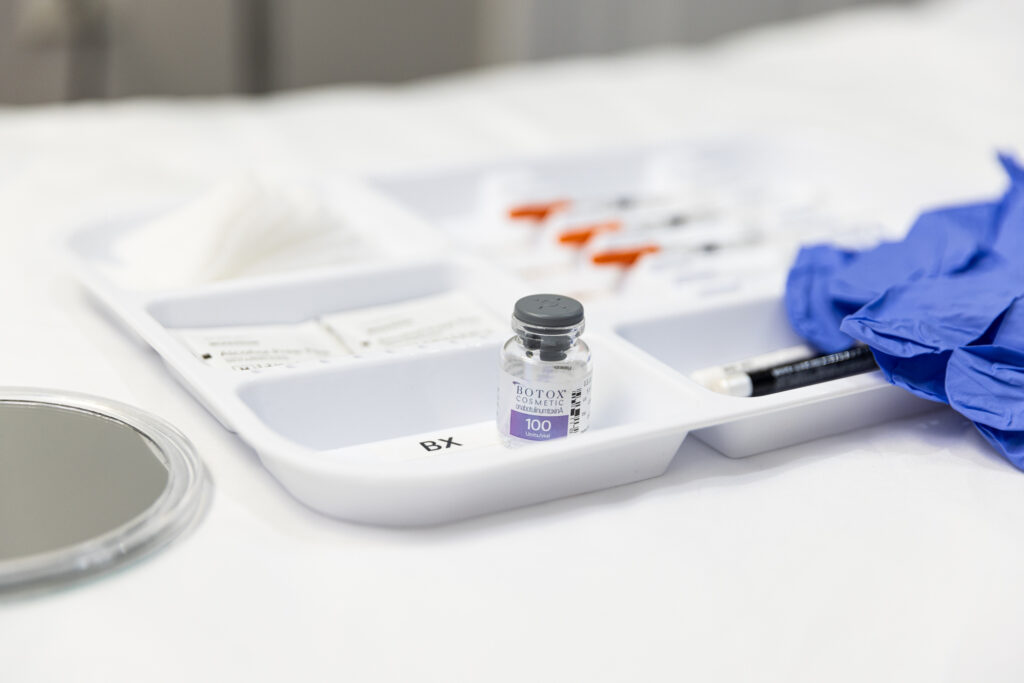 Injectable treatment being prepared at Balanced Bodies in Marietta, Georgia