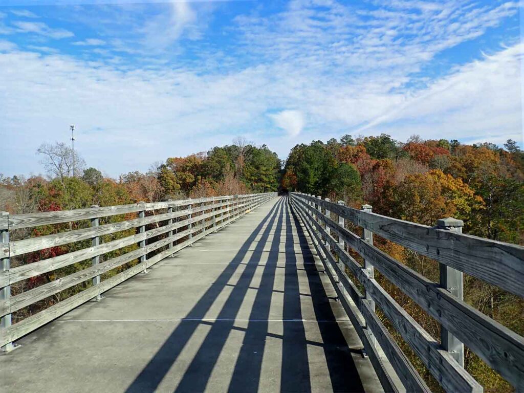 Silver Comet Trail in Powder Springs, Georgia